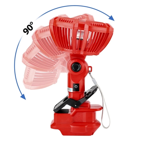 Portable Clip on Fan for Craftsman V20 Battery w/3 Speed (battery not included) - Picture 6 of 17